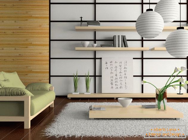 Living room in Japanese style