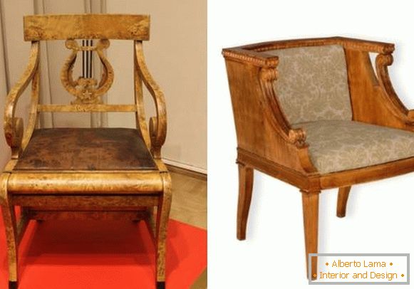 Soviet furniture of the 30s: armchairs