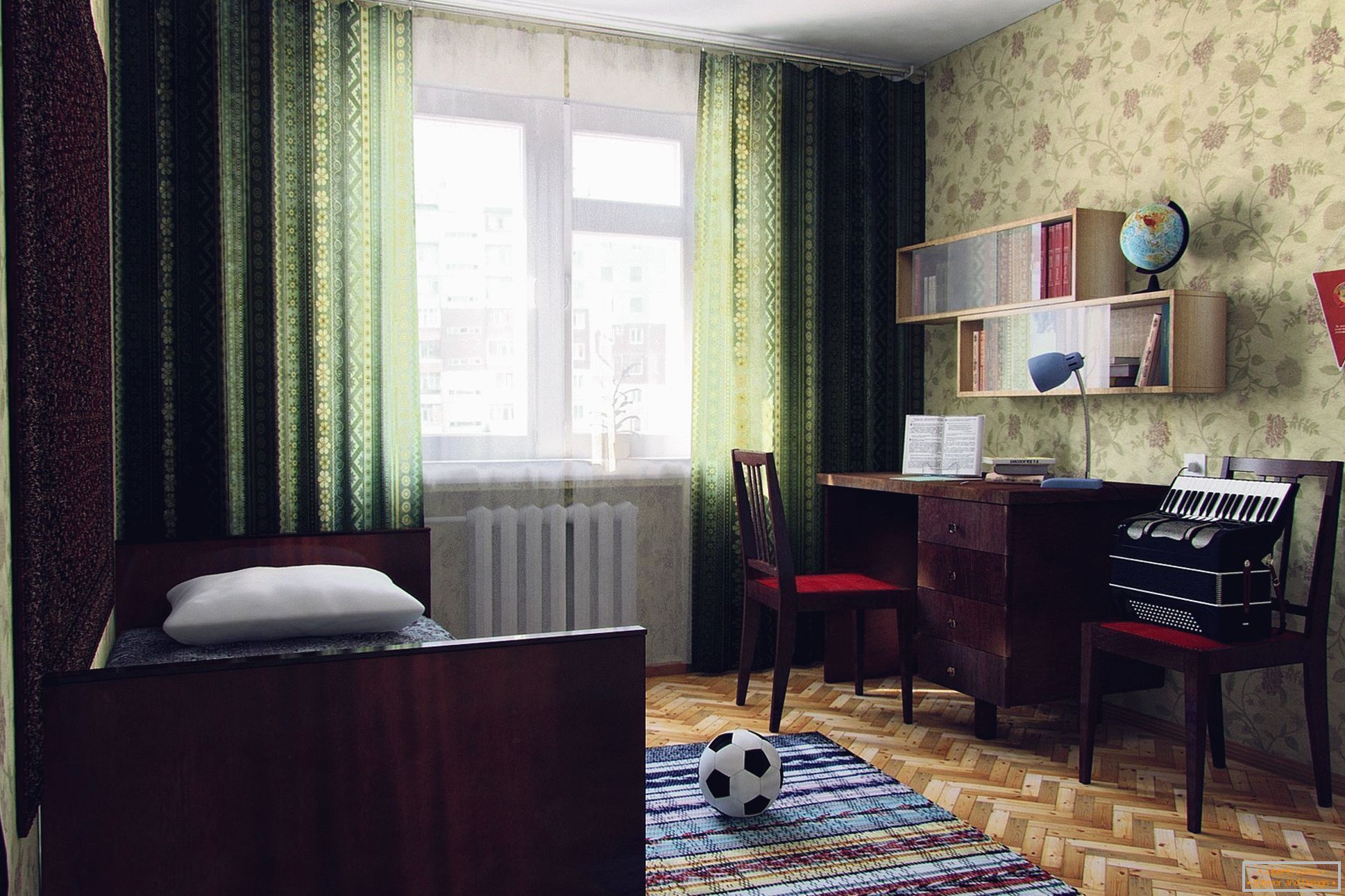 The Soviet bedroom