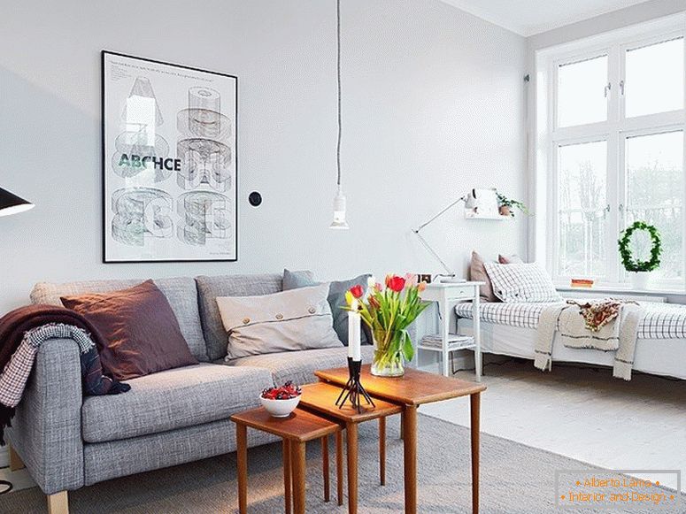 Modern studio apartment with stunning design