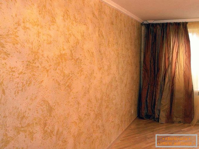 Types of decorative plaster for walls