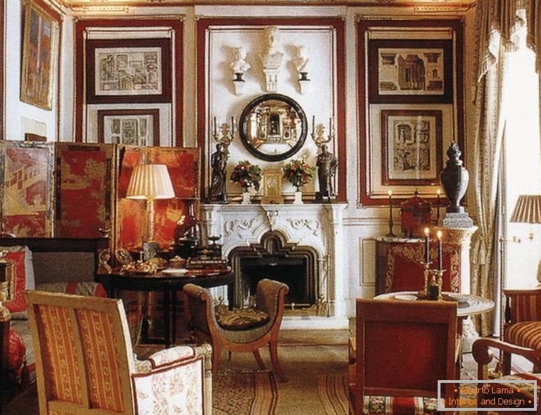 Interior items in the Italian Renaissance style
