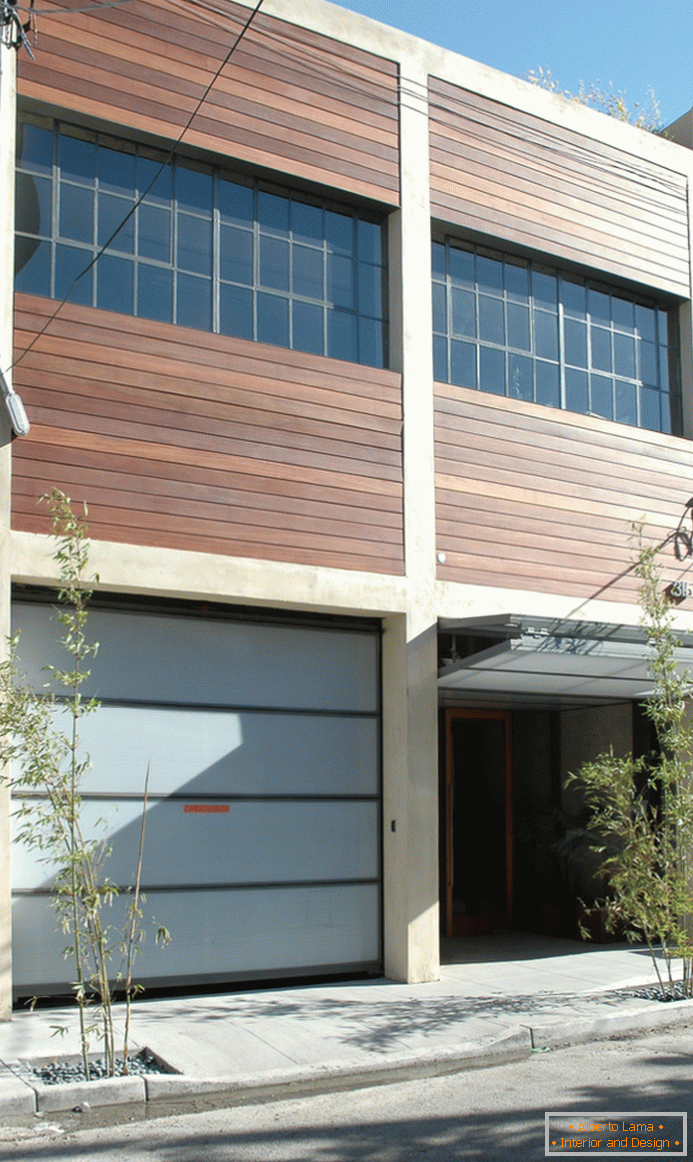 Modern garage doors