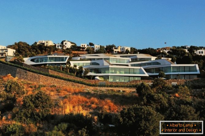 Modern villas Hebil 157 in Bodrum, Turkey