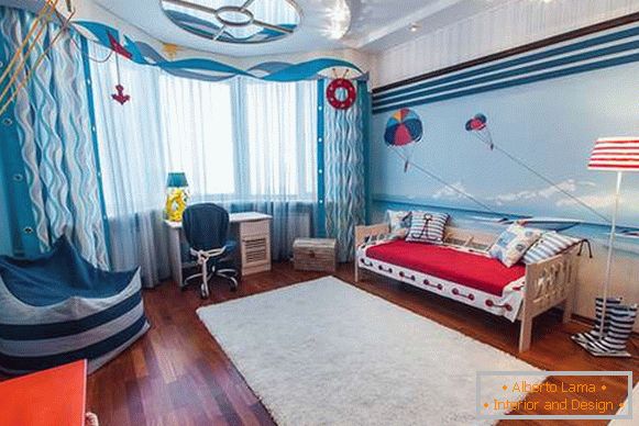 interior of a children's room for a boy of 5 years, photo 6