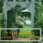 Arch in the garden design