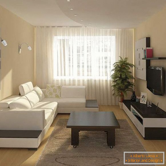 The design of the living room in the apartment - the best options and ideas 2017