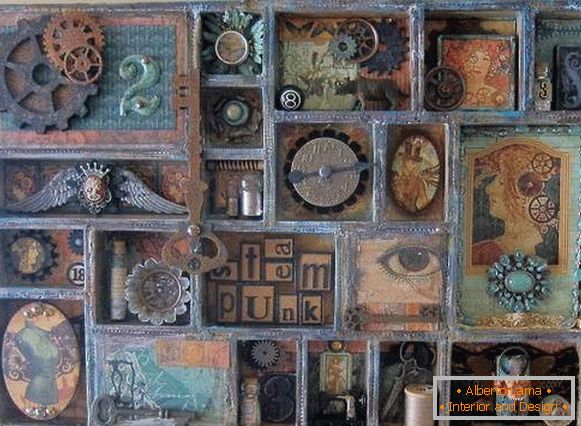 Steampunk interior items with your own hands