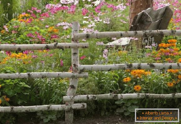 landscape design in country style, photo 41