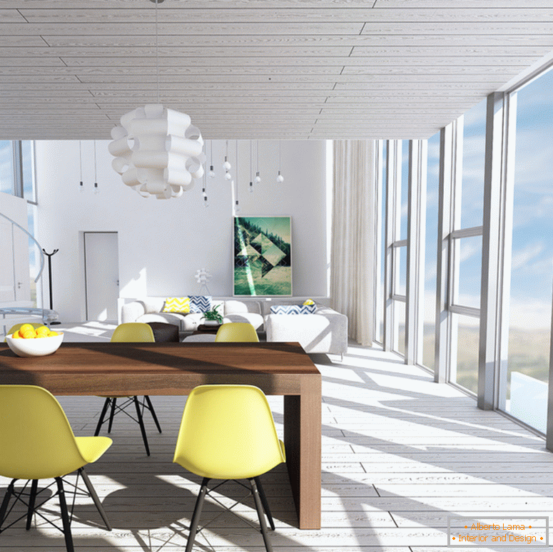 _sunny-yellow-eames-chairs