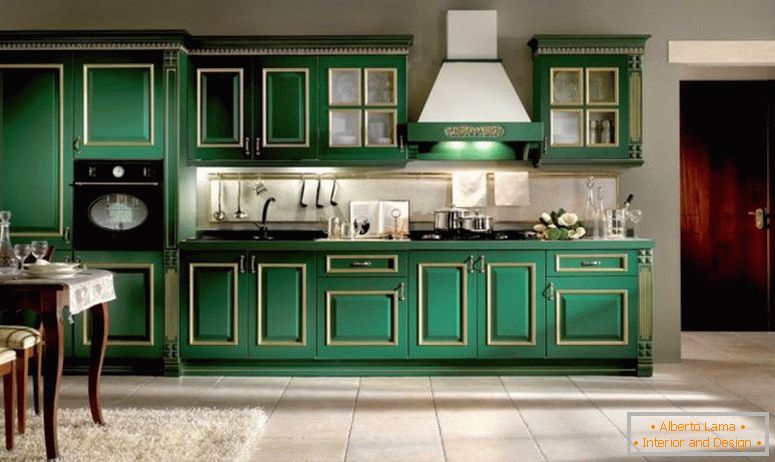 kitchen-green-color-vismap-kuchine