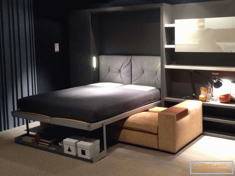 luxurious-wall-bed-in-a-small-dark-bedroom