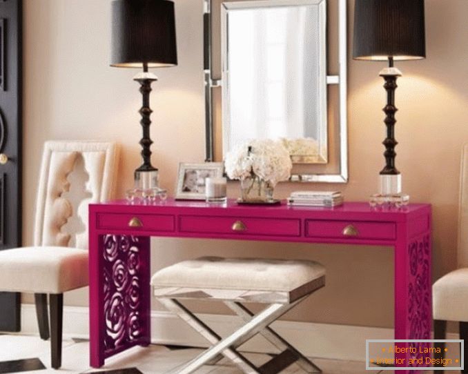 Dressing tables with a mirror for a bedroom photo 11