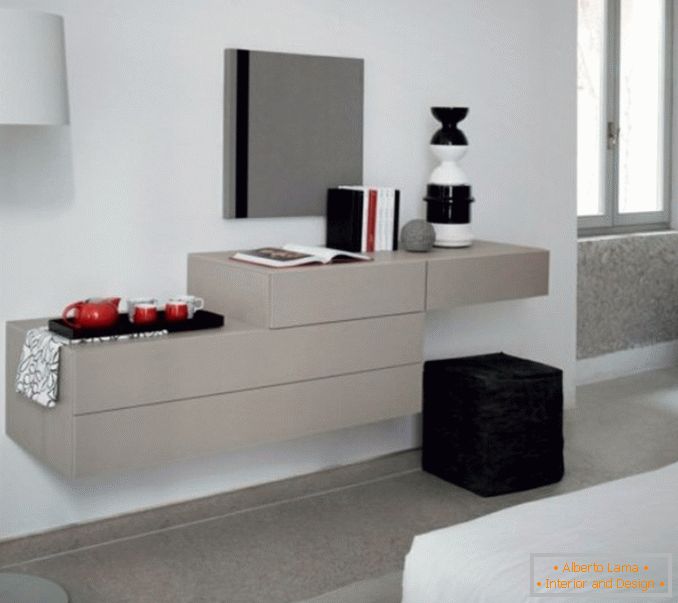 Dressing tables with a mirror for a bedroom photo 7