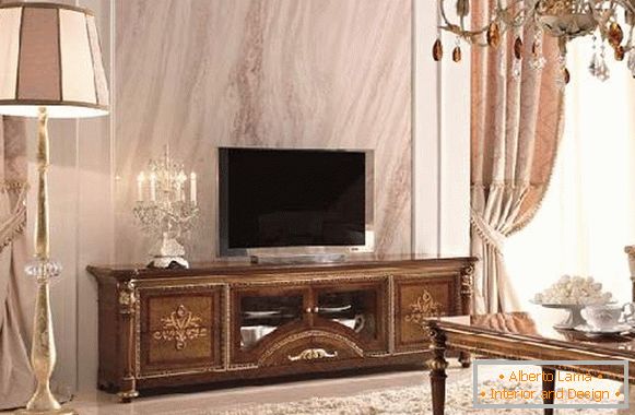 TV stand in a classic style, photo 26