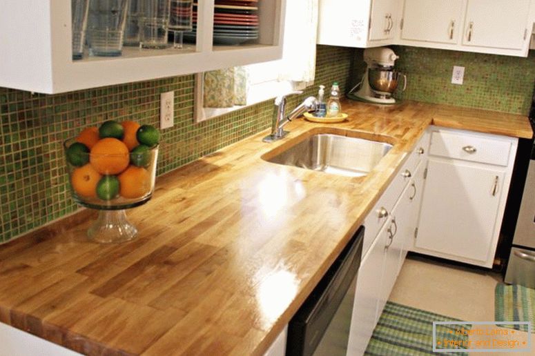furniture-oak-wood-butcher-block-countertops-for-small-kitchen-spaces-with-white-wooden-cabinet-and-green-mosaic-kitchen-tiles-for-backsplash-ideas-butcher-block-countertop-oak-butcher