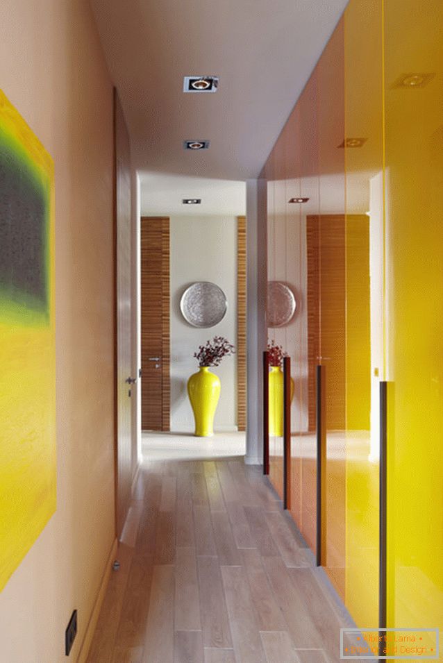 Corridor design in fusion style
