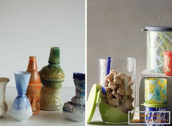 Spring decor of the interior with your own hands - vases
