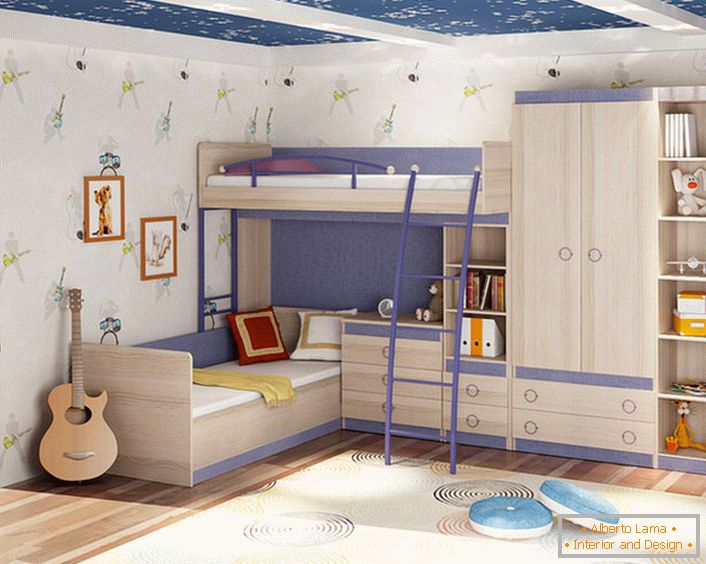 Creative room for a child