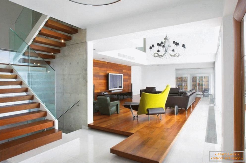 Stairs in the living room