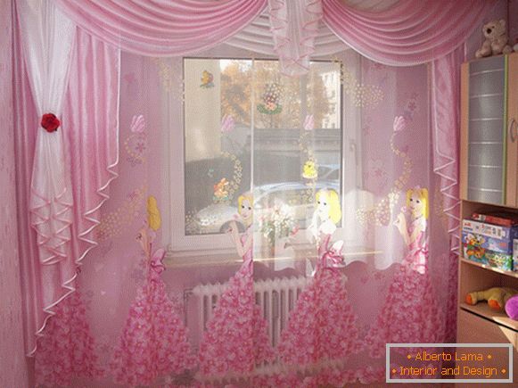 Curtains for children for girls