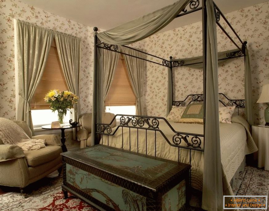 Bedroom в викторианском стиле