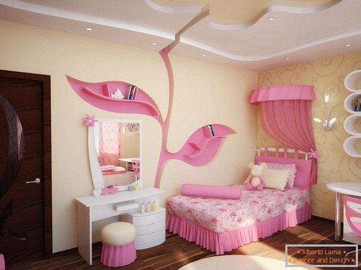 Creative design of walls and ceilings