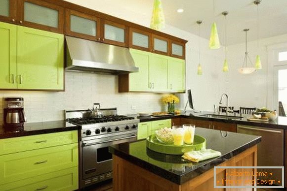 brown-green-kitchen