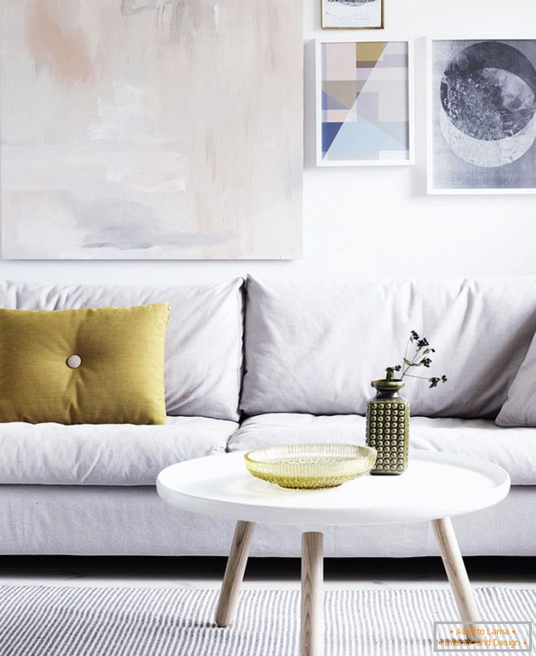picturesque-modern-living-room-design-with-massive-artistic-picture-and-comfy-white-couch-also-small-white-rounded-coffee-table-combined-oak-foot-for-scandinavian-design-blogs-scandinavian-design-blog