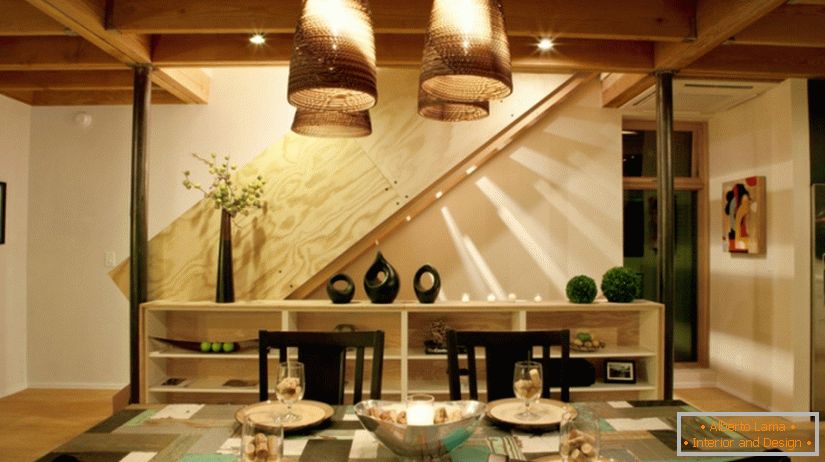 Interior of a country house kitchen