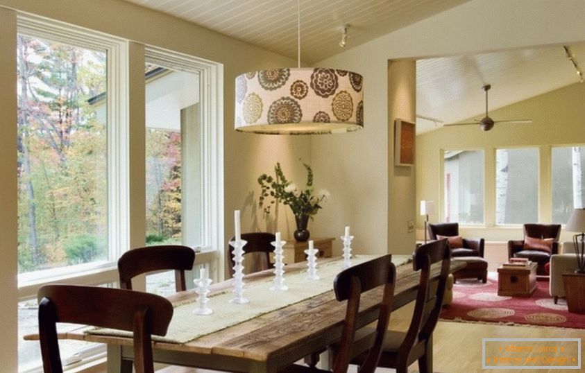 The important role of the lampshade in your dining room