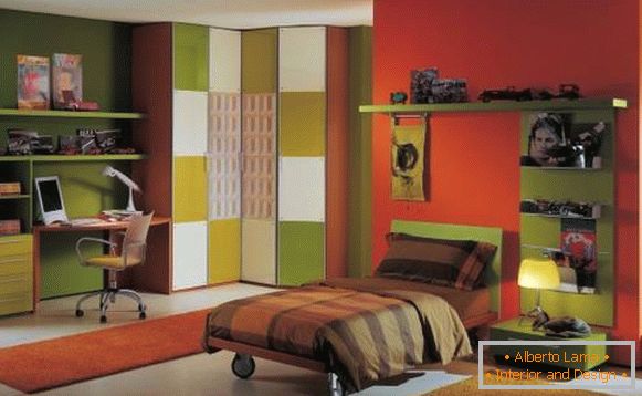 green-orange-interior