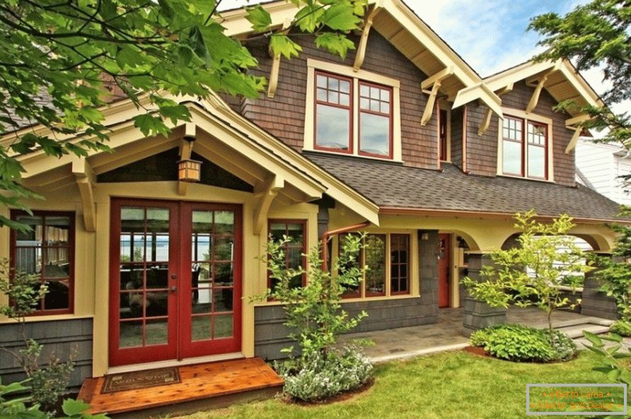 The right color combinations in the exterior