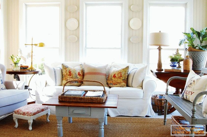 11 hot trends in the interior of the living room of 2015