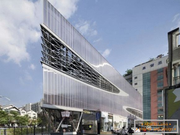 Parking building in South Korea