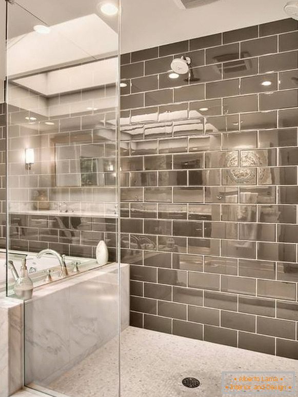 Bathroom tile design