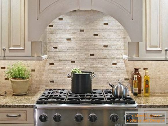 Extravagant Modern Kitchen Tile Backsplash Ideas Brick Wall White Color Design