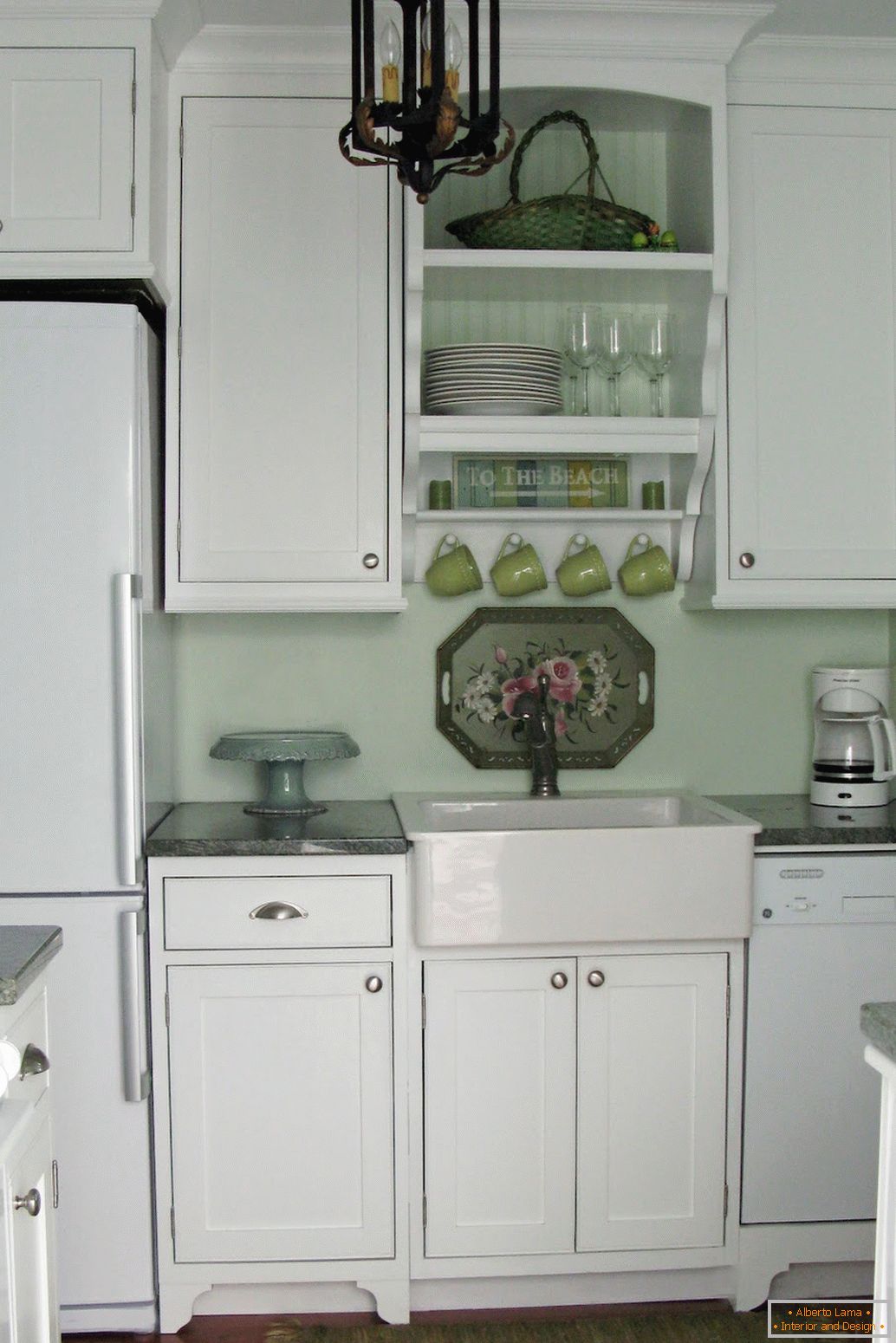 Interior design of a small kitchen