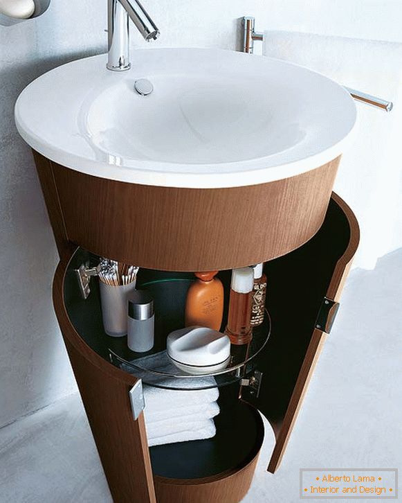 Washbasin in the form of a cone