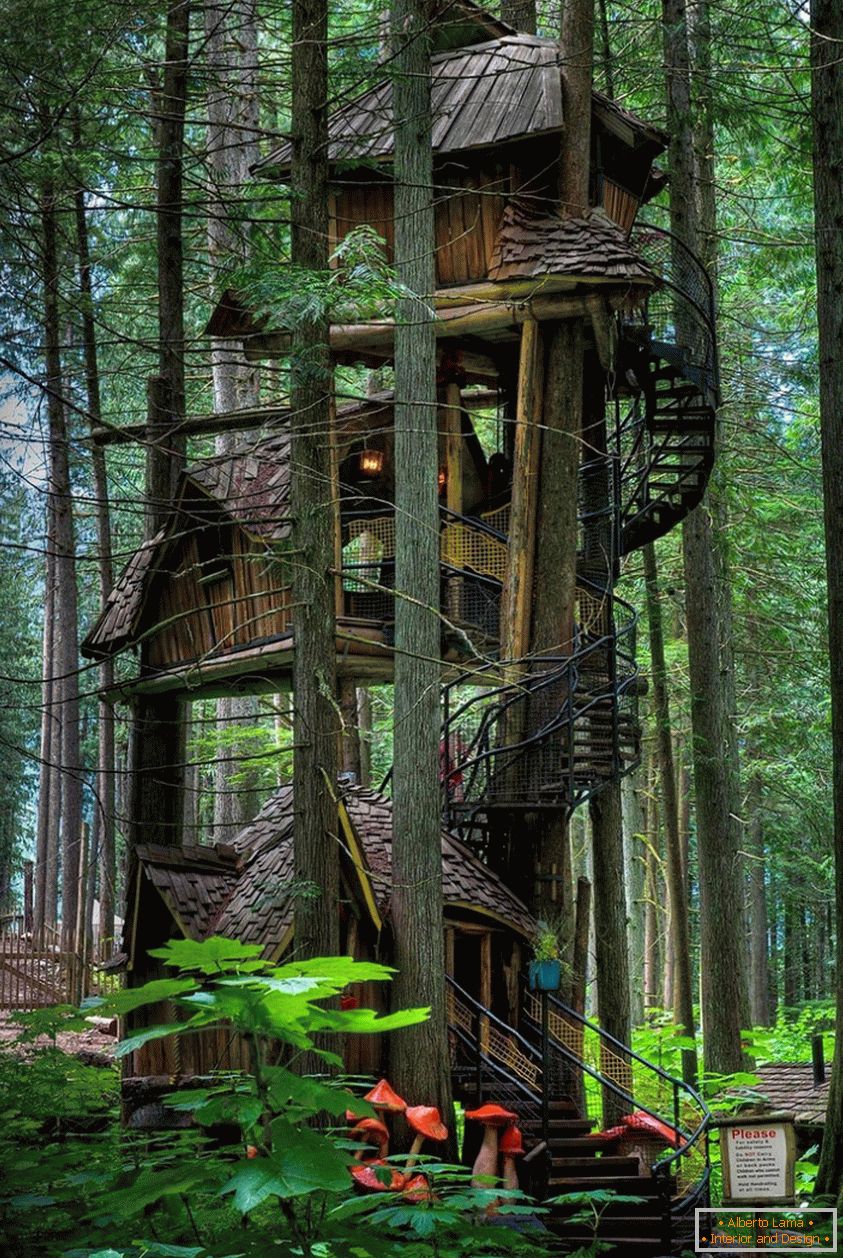 Three Story Treehouse (British Columbia, Canada)