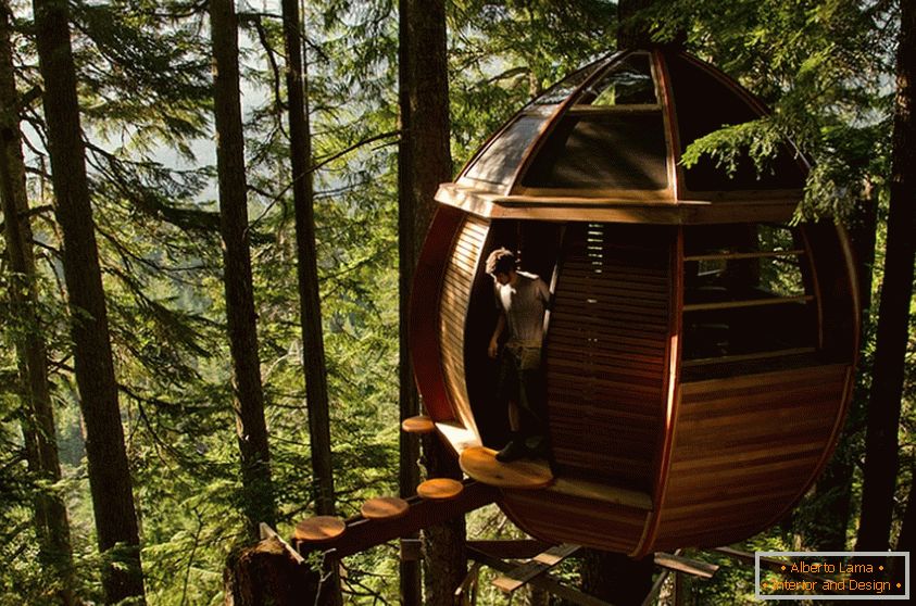 The HemLoft Treehouse (Whistler, Canada)