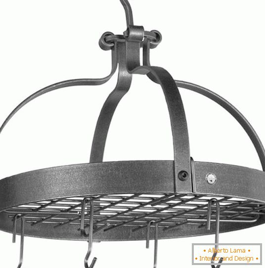 Hooks Enclume Round Pot Rack