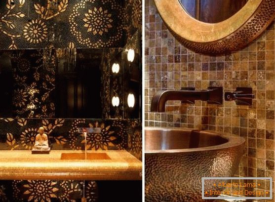 Glamorous Asian style bathrooms