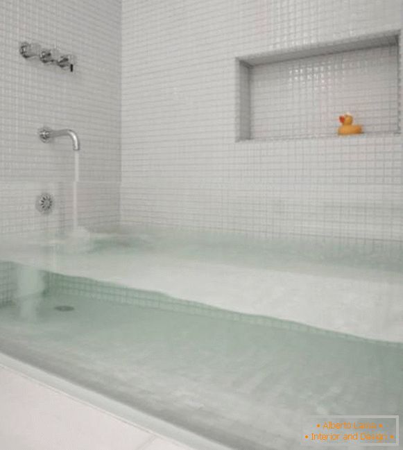 Unusual bath design