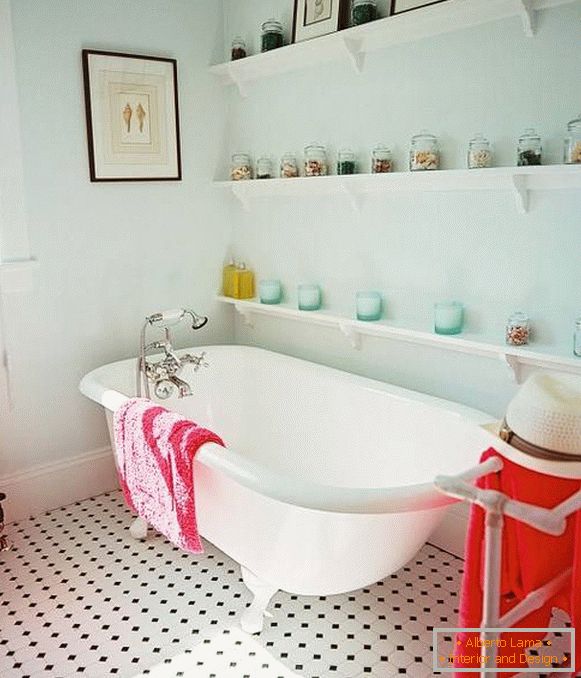 Bathroom in Provence style