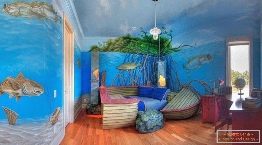 The underwater world in your nursery