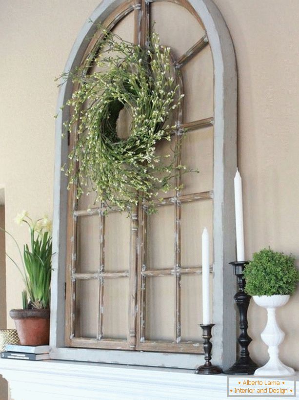 Superfluous old window frame? Do not throw it away!