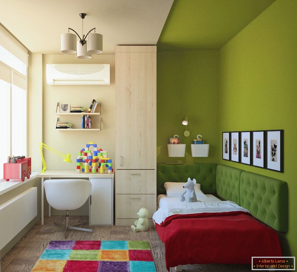 Beautiful design of a small children's room