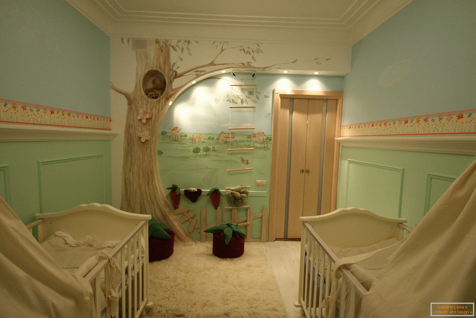 Beautiful design of a small children's room