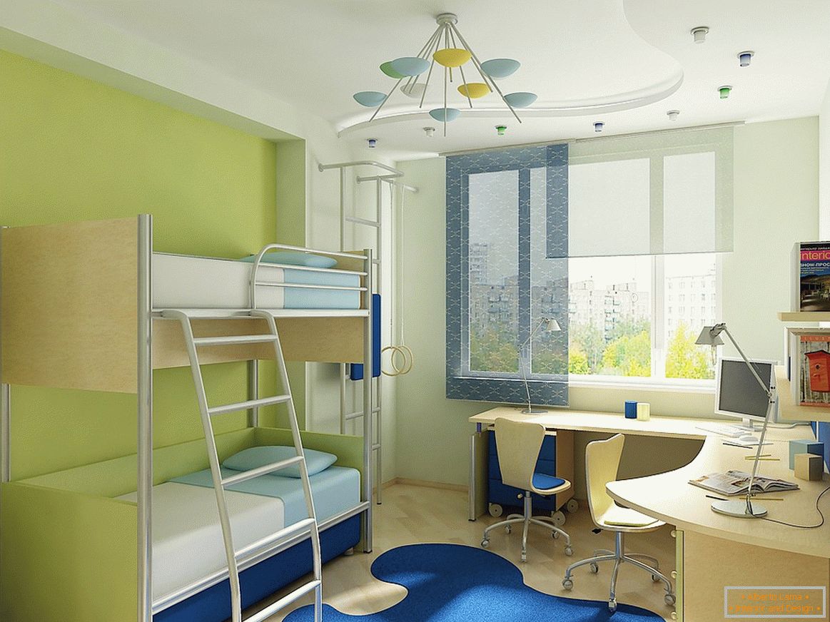 Beautiful design of a small children's room